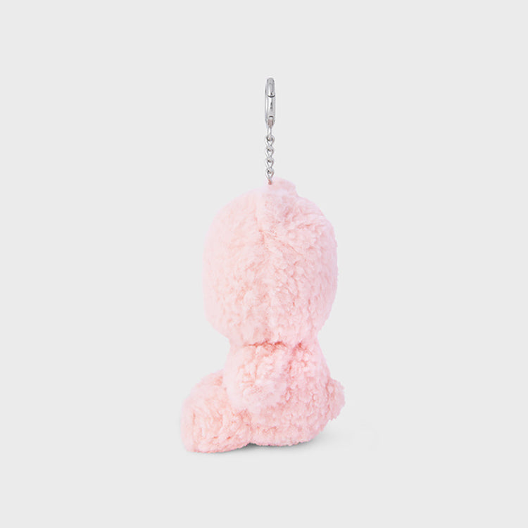 バッグチャームぬいぐるみ(PINK) ブラウン