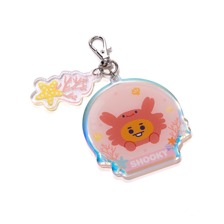 ベビー 海の生物2アクリルキーチェーン(Little Friends) SHOOKY