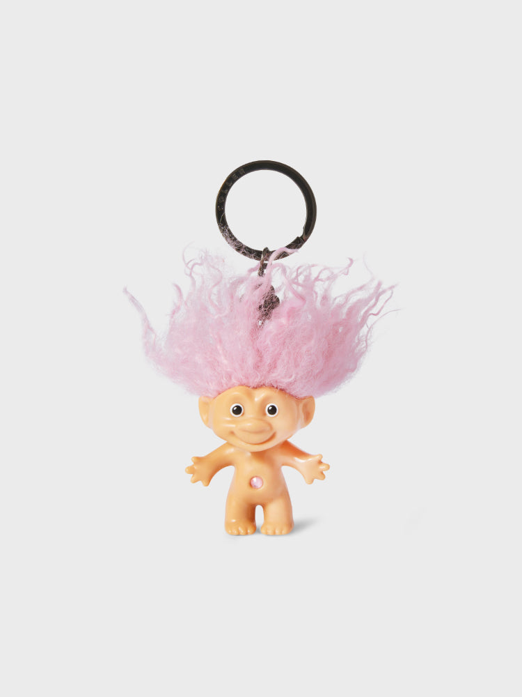 COLLER x UNIVERSAL PVCフィギュアキーリング グッドラック・トロールズ(PINK)