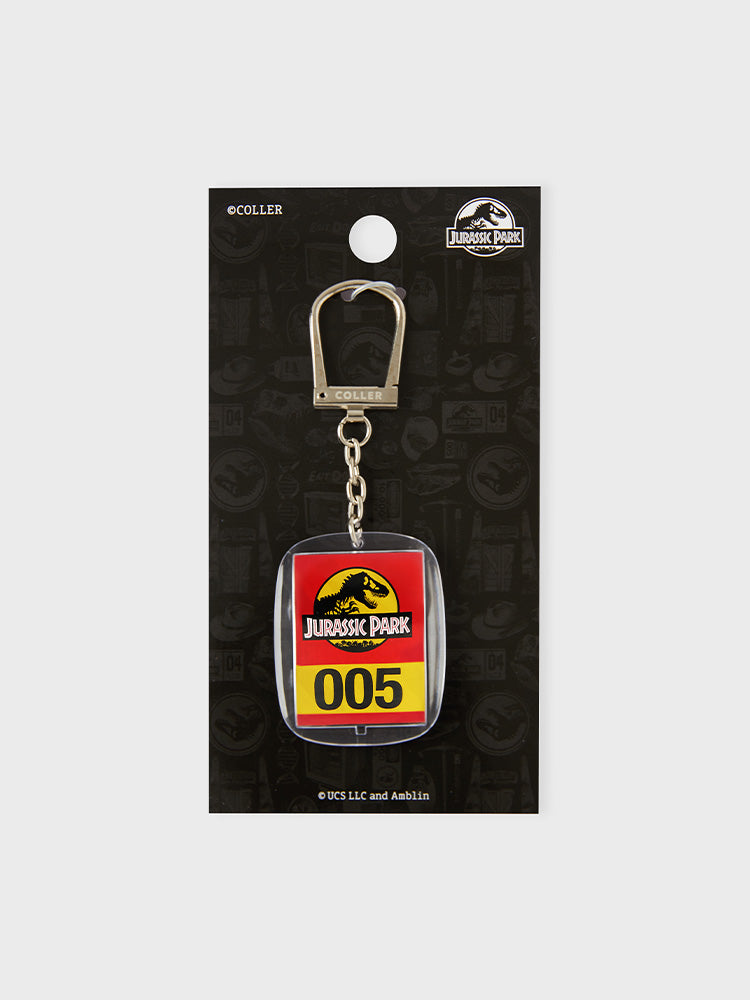 COLLER x UNIVERSAL アクリルフォトキーリング ジュラシックパーク