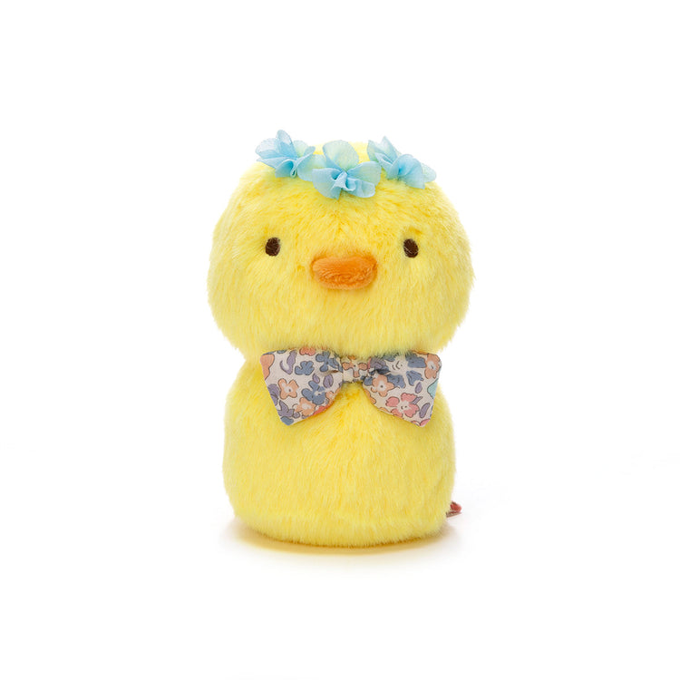 ぬいぐるみ(うさまるmade with Liberty Fabric) ひよこ