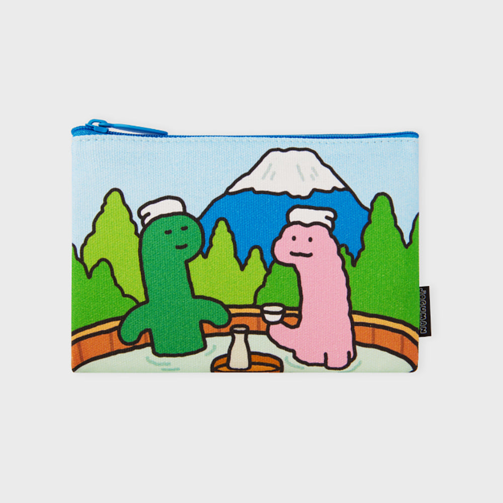 ファブリックポーチ Sサイズ(BLUE) JOGUMAN