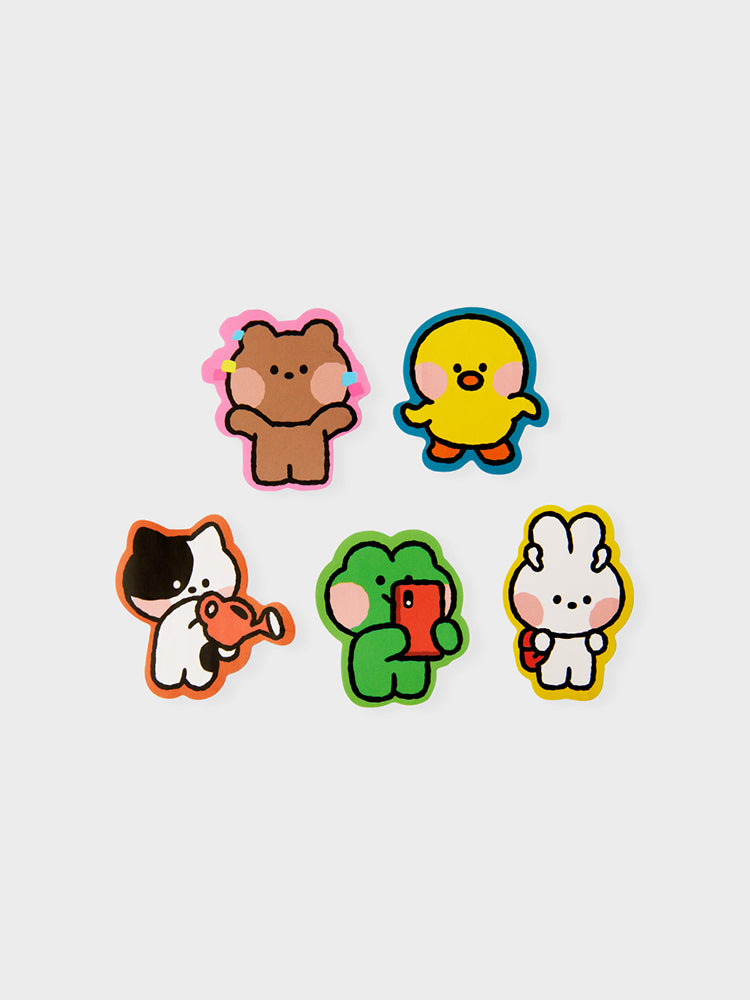 minini  ポーチ付きステッカーセット サリニ