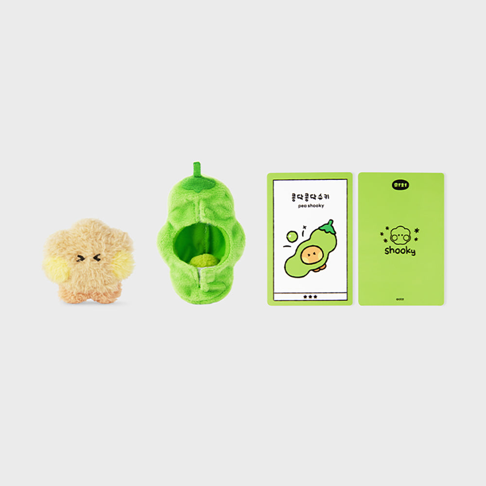 BT21 mini minini 野菜ぬいぐるみ(VEGGIE) SHOOKY
