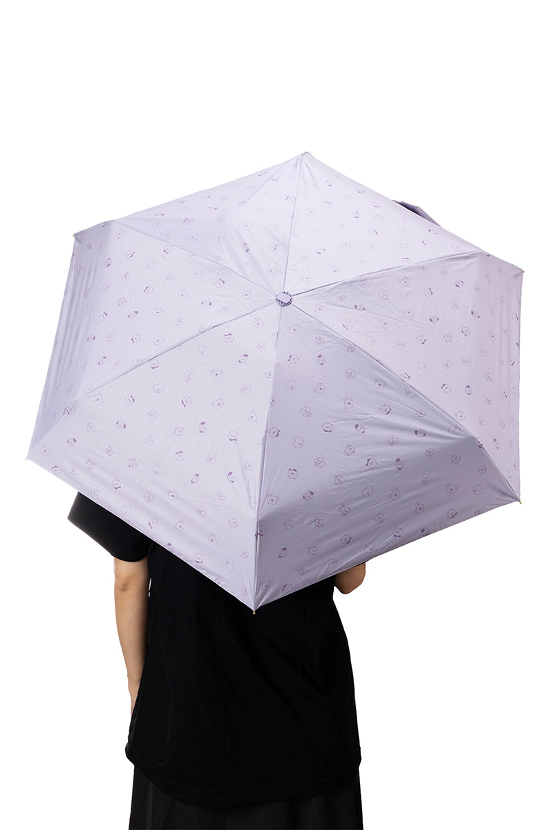 晴雨兼用傘 パープル BT21