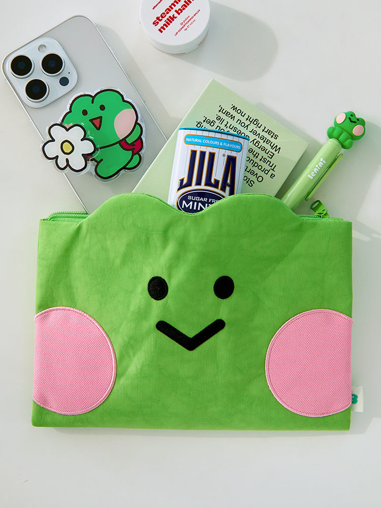 minini フラットポーチ L(STAY WITH minini) レニニ