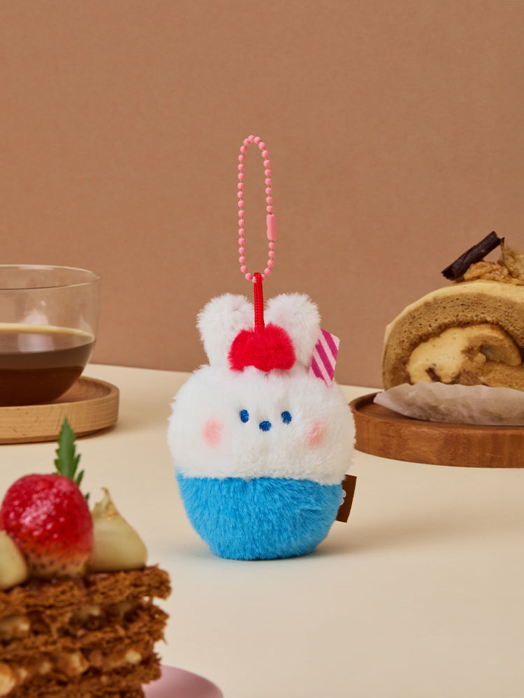 minini ぬいぐるみキーリング クリームソーダ(DESSERT CAFE) コニニ