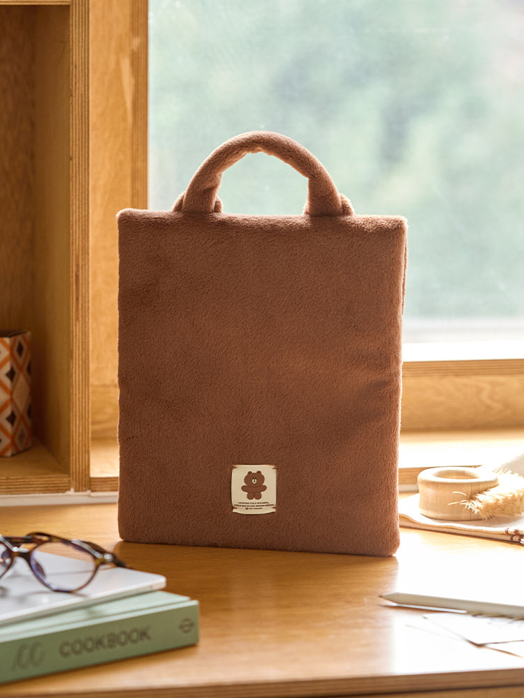 iPadポーチ(HUG BROWN4) ブラウン