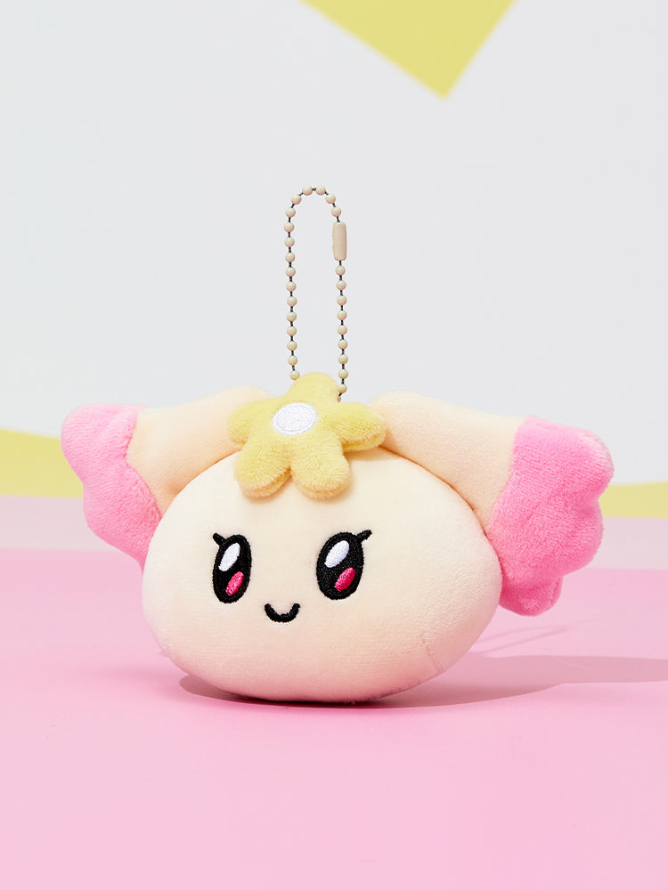 MIGHTEEZ ddangyo FACE PLUSH KEYRING