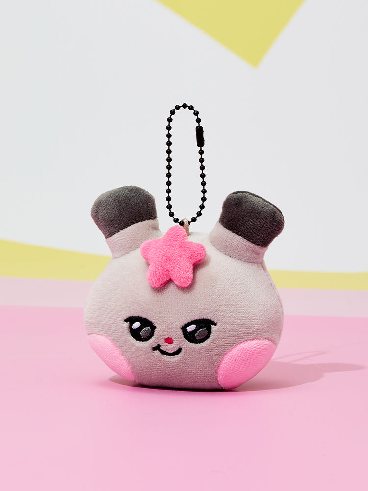 MIGHTEEZ ddeongyo FACE PLUSH KEYRING