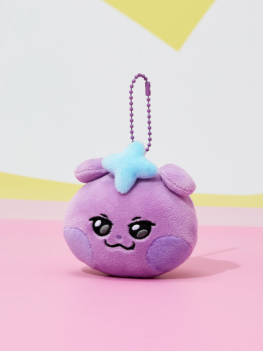 MIGHTEEZ saniyo FACE PLUSH KEYRING