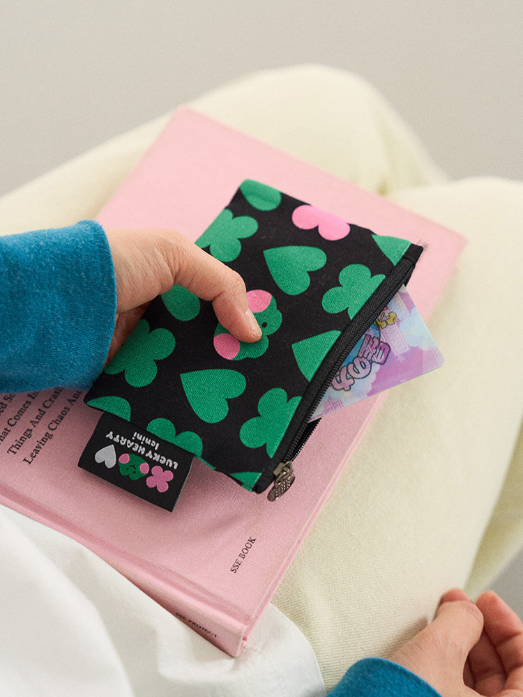 minini x DROPDROPDROP フラットポーチ S レニニ