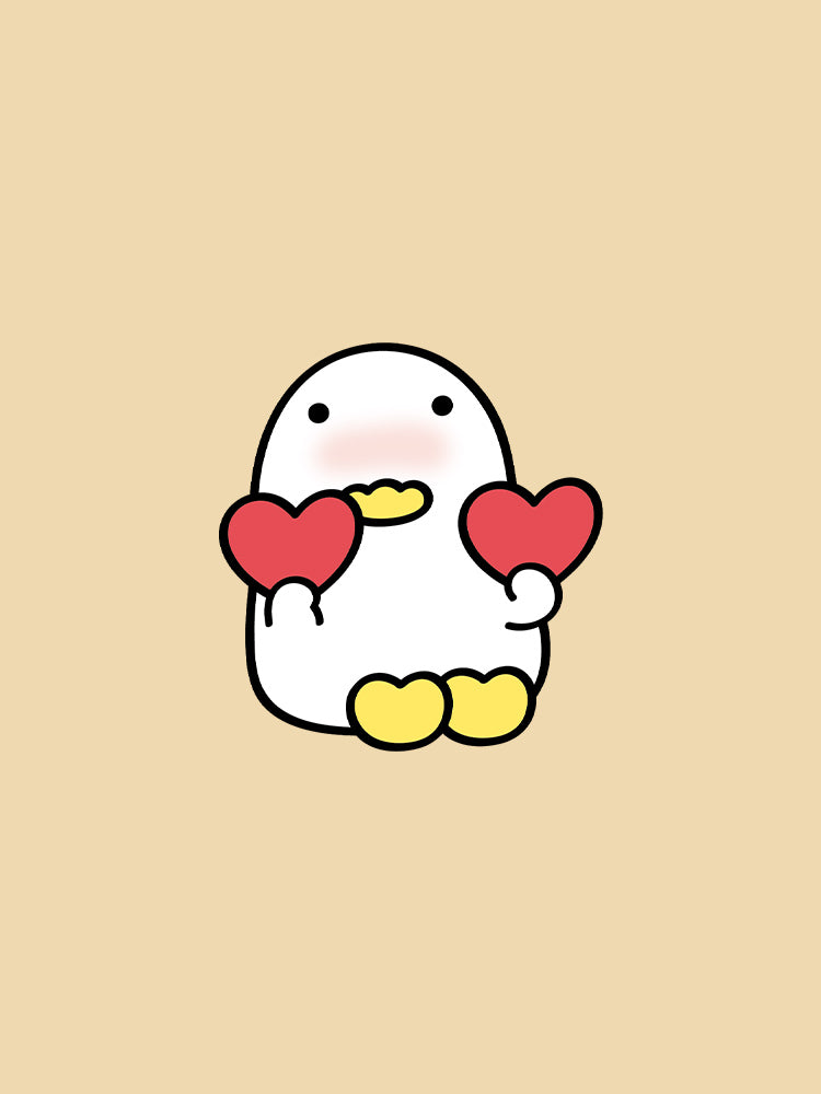 DOOHAMBBA! シール ハンドハート