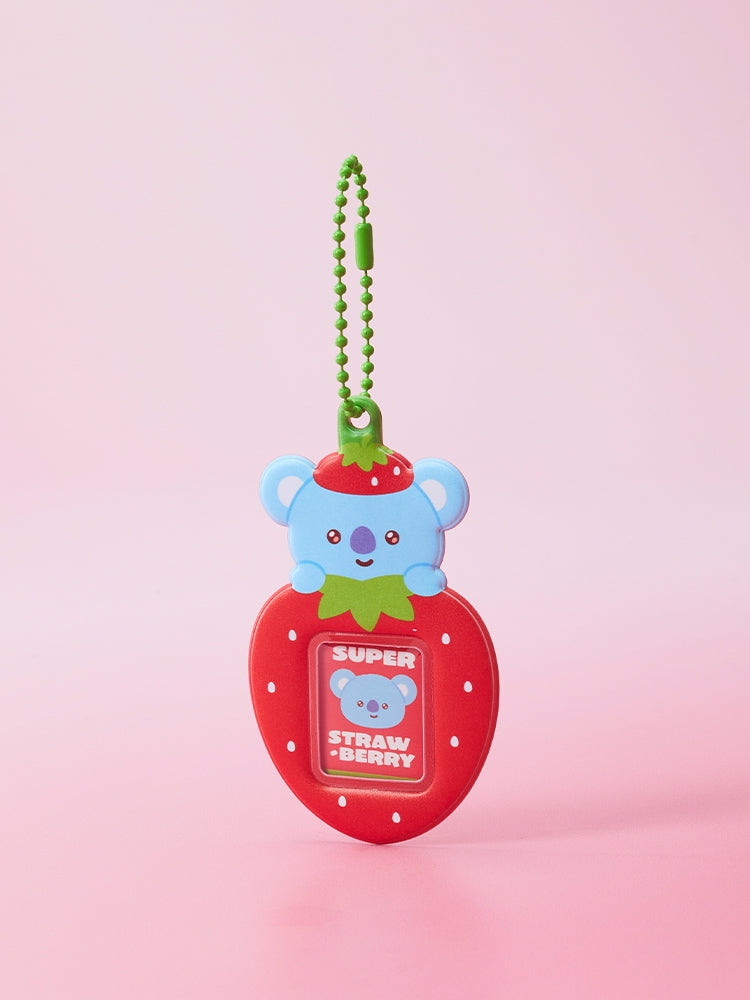 ミニフォトホルダーキーリング(STRAWBERRY PARTY) KOYA