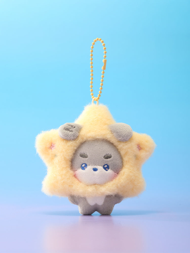 zeroni スターぬいぐるみキーリング gunini