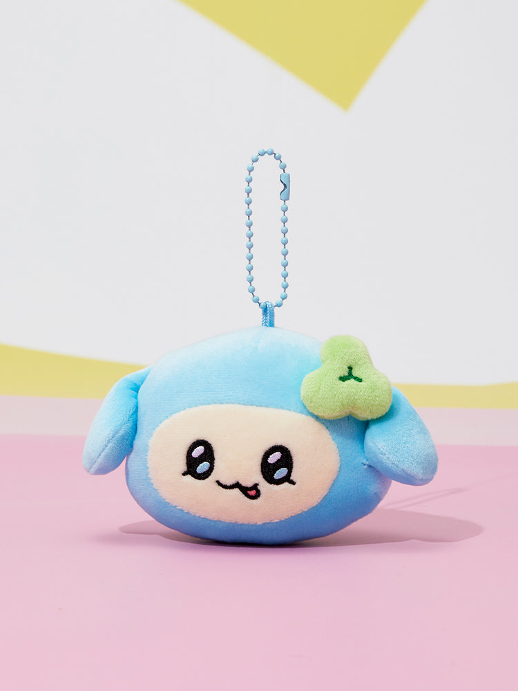 MIGHTEEZ tyuyo FACE PLUSH KEYRING