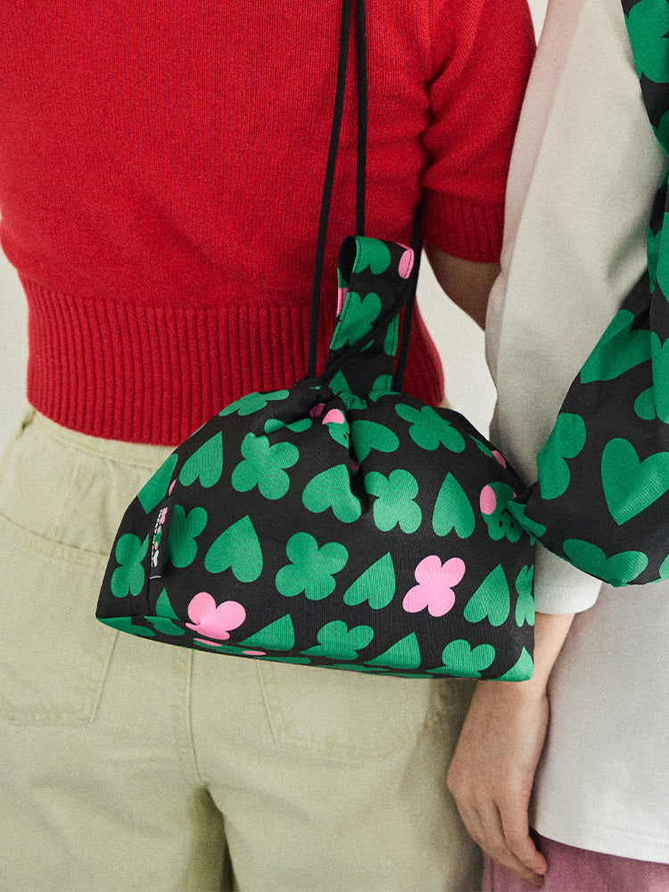 minini x DROPDROPDROP 巾着バッグ レニニ