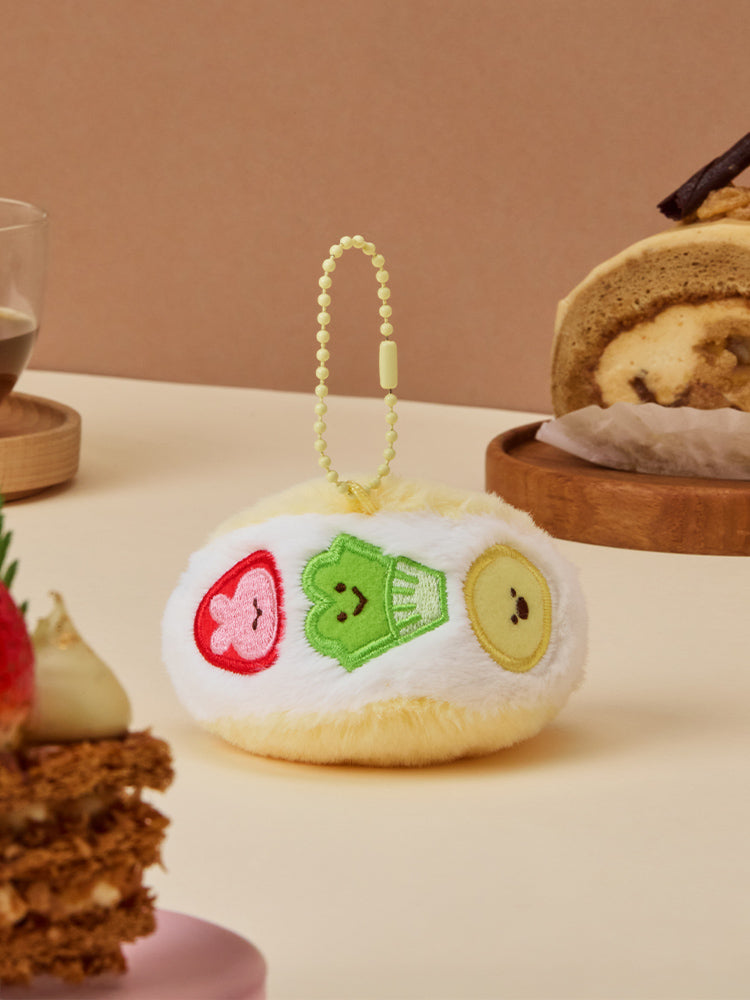 minini ぬいぐるみキーリング フルーツサンド(DESSERT CAFE)