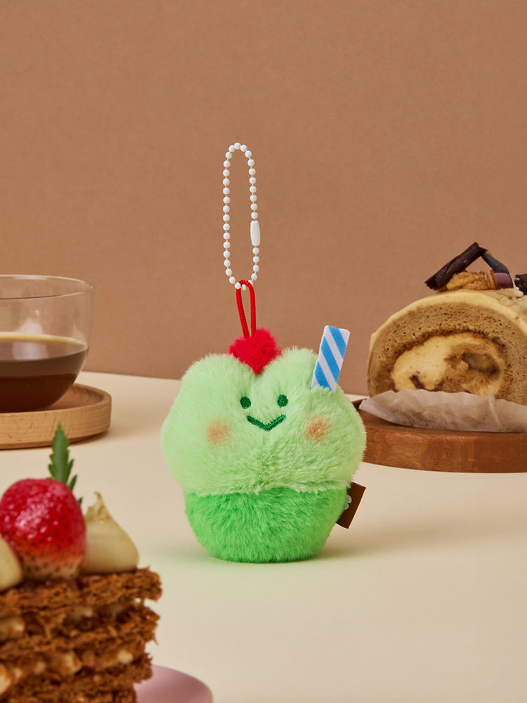 minini ぬいぐるみキーリング メロンソーダ(DESSERT CAFE) レニニ