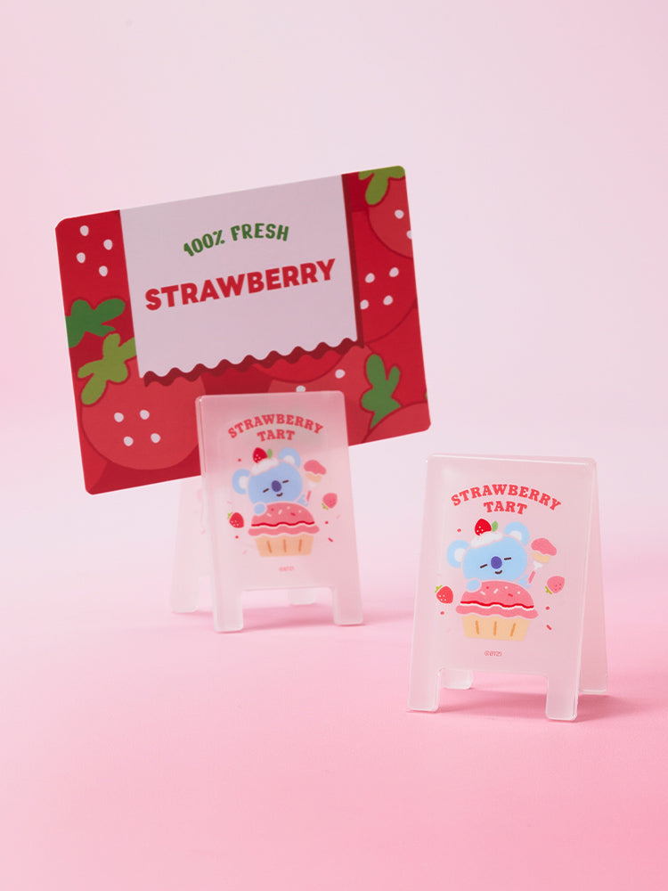 ランダムアクリルクリップ(STRAWBERRY PARTY) BT21