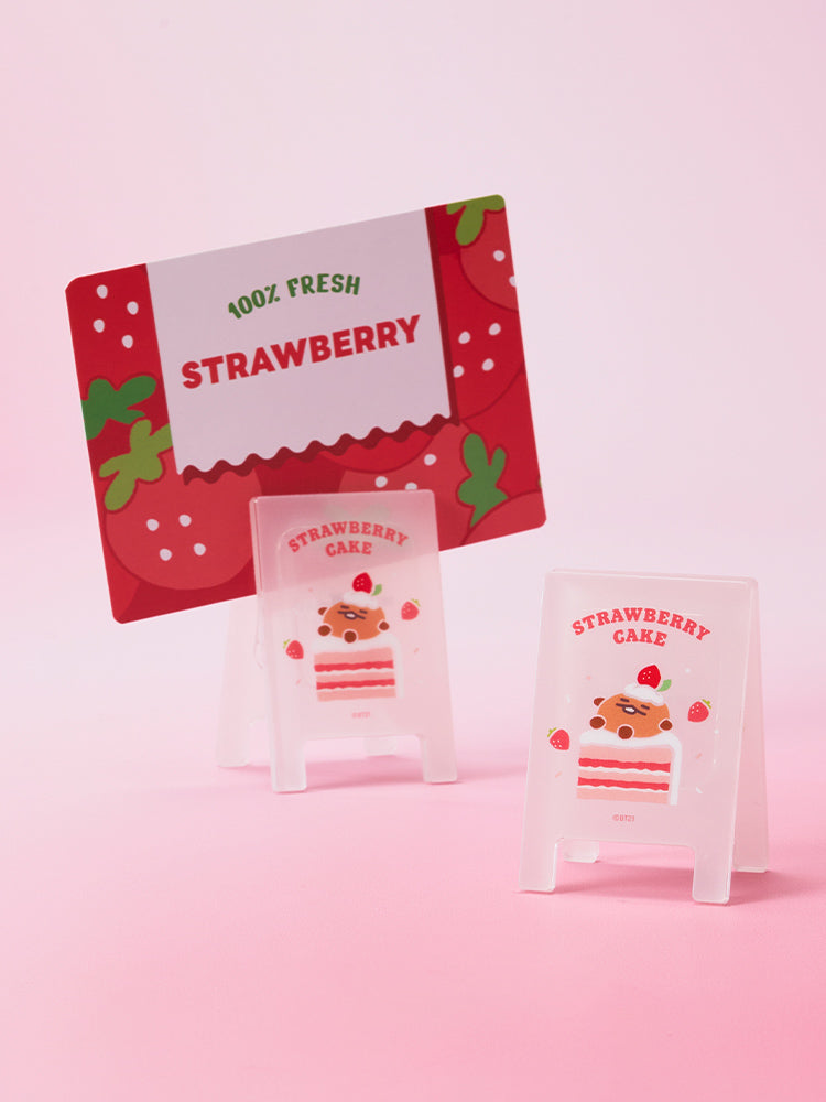 ランダムアクリルクリップ(STRAWBERRY PARTY) BT21