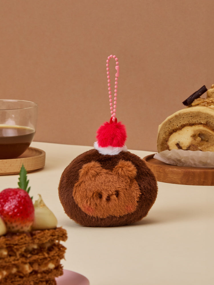 minini ぬいぐるみキーリング ロールケーキ(DESSERT CAFE) ブニニ