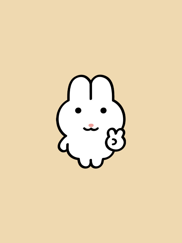 DOOHAMBBA! シール Vサイン