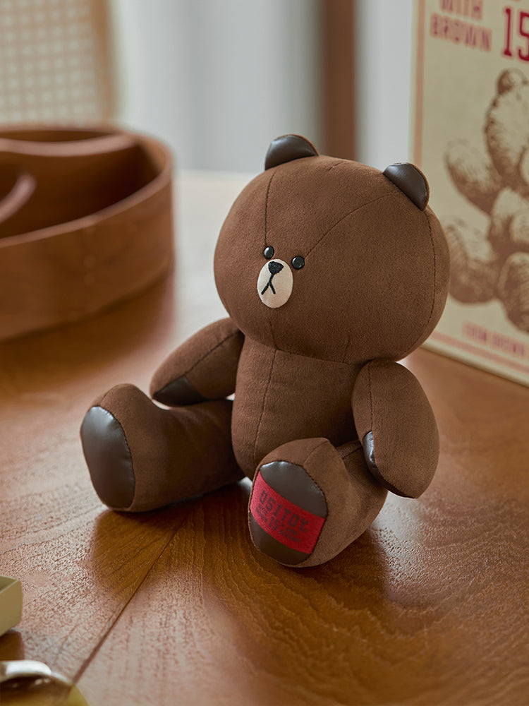ミディアムぬいぐるみ(OSITOY) ブラウン – LINE FRIENDS SQUARE JAPAN