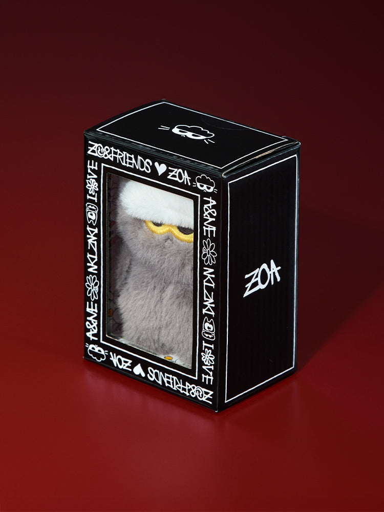 ZO&FRIENDS ミニぬいぐるみキーリング(ZOAful Winter) ZOA