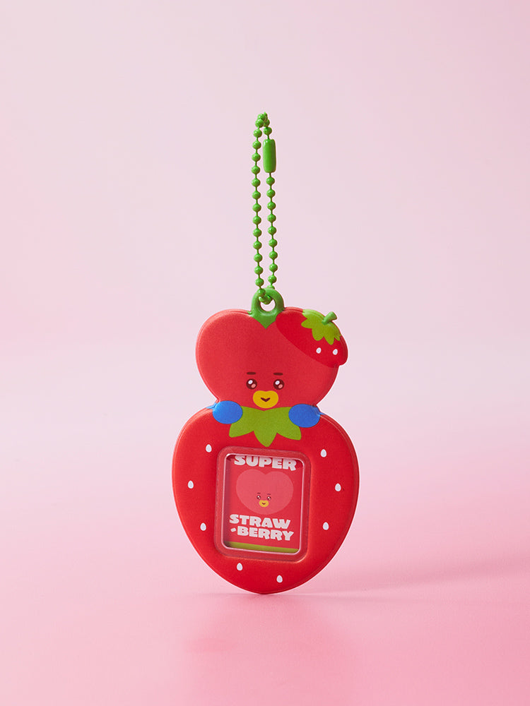 ミニフォトホルダーキーリング(STRAWBERRY PARTY) TATA