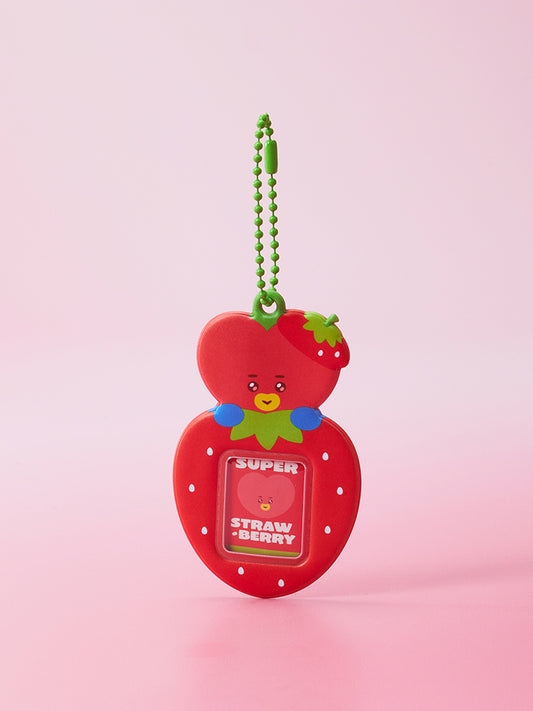 ミニフォトホルダーキーリング(STRAWBERRY PARTY) TATA