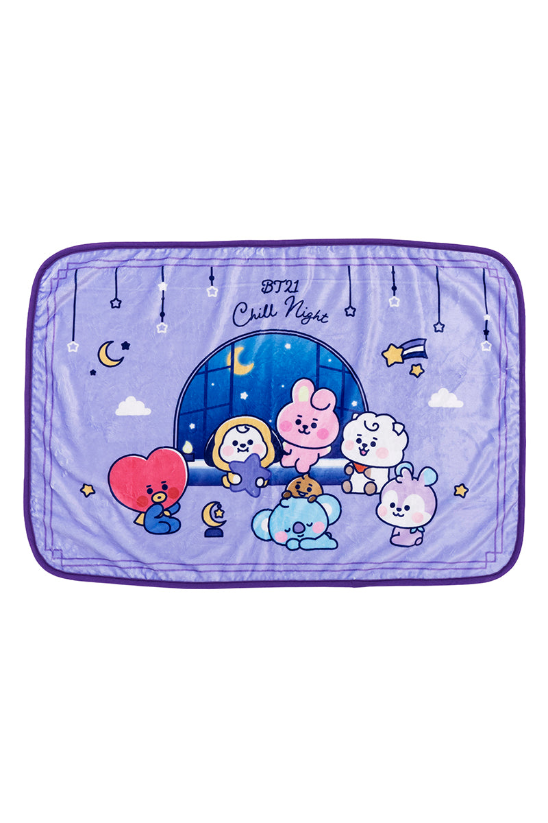 ベビー ブランケット(CHILL NIGHT) BT21