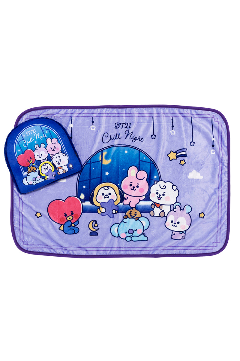 ベビー ブランケット(CHILL NIGHT) BT21