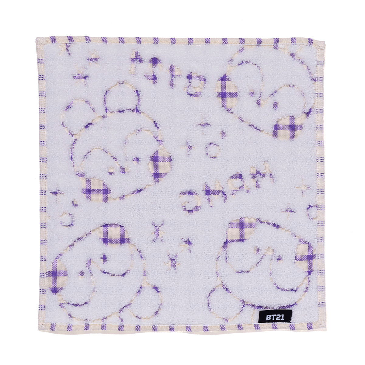 BT21 minini ミニタオル(チェック) MANG