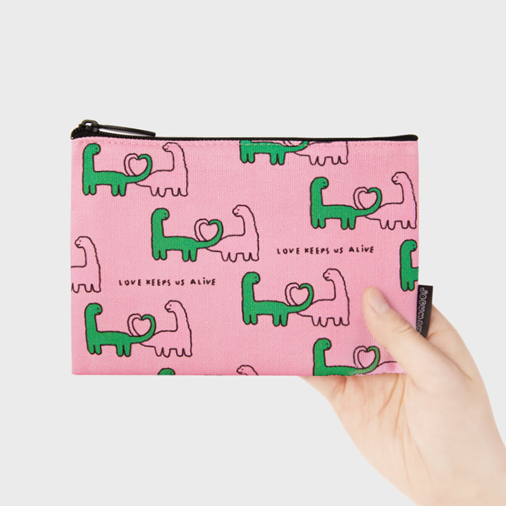 ファブリックポーチ Sサイズ(PINK) JOGUMAN