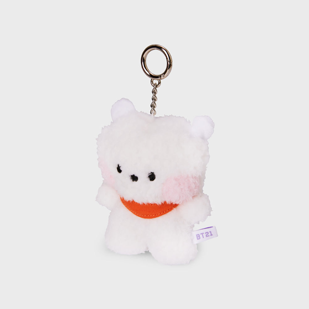 BT21 minini スタンディングぬいぐるみキーリング RJ