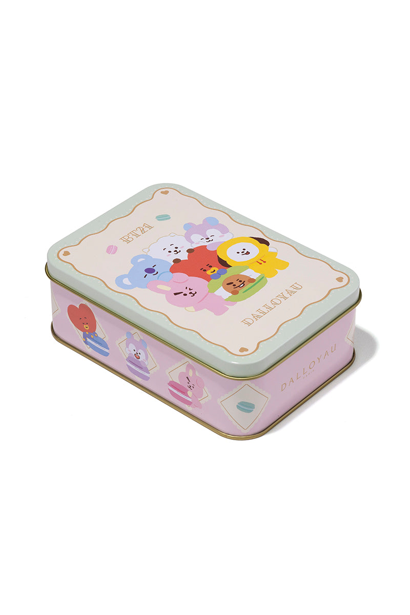 DALLOYAU マカロンラスク缶 BT21
