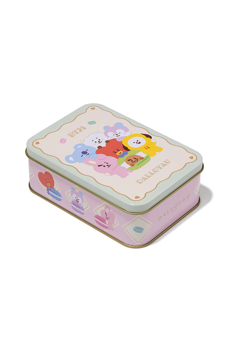 DALLOYAU マカロンラスク缶 BT21