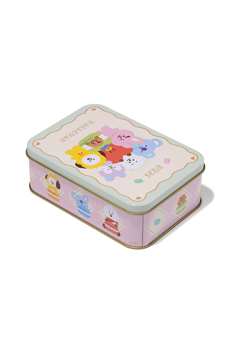 DALLOYAU マカロンラスク缶 BT21