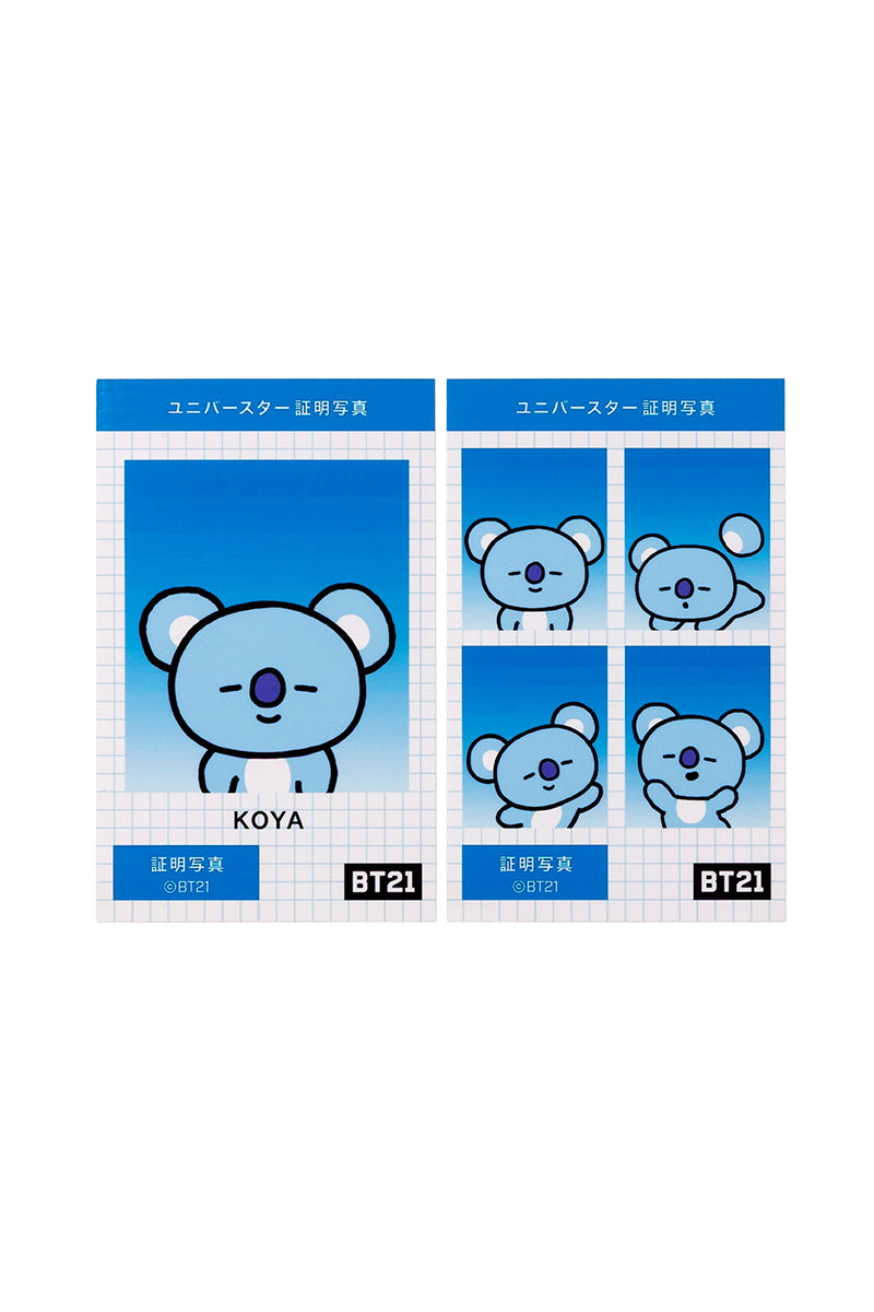 ランダム証明写真風スマロイド BT21