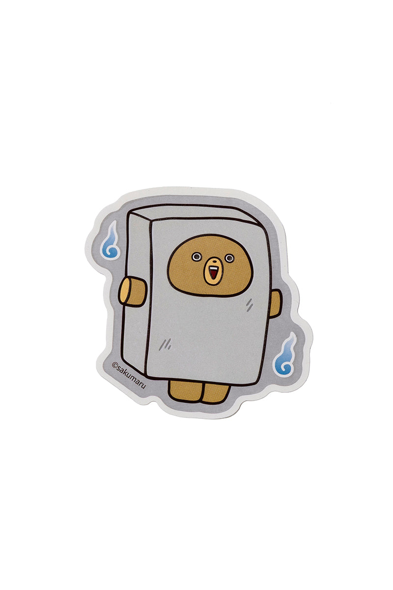 蓄光ダイカットステッカー(妖怪屋敷) ぬりかべくまさん