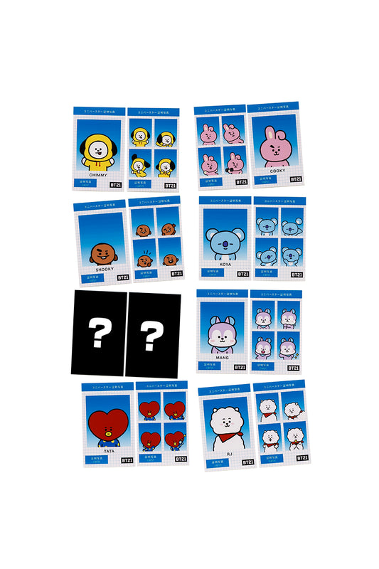 ランダム証明写真風スマロイド BT21