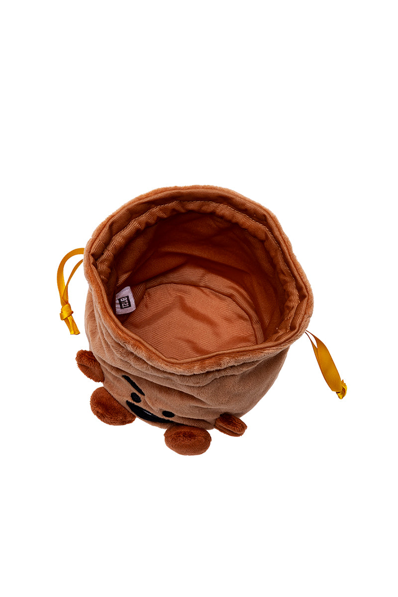 マチ付きぬいぐるみ巾着 SHOOKY