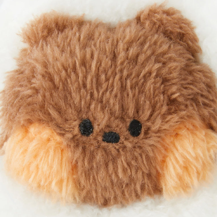 minini フラワーぬいぐるみキーリング ブニ二