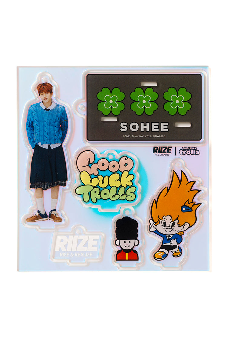 [RIIZE X Good Luck Trolls] ACRYLIC STAND & KEYRING (SOHEE)