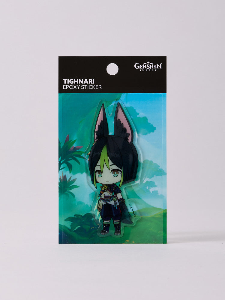 原神×LINE FRIENDS ティナリ ちびキャラ 立体ステッカー