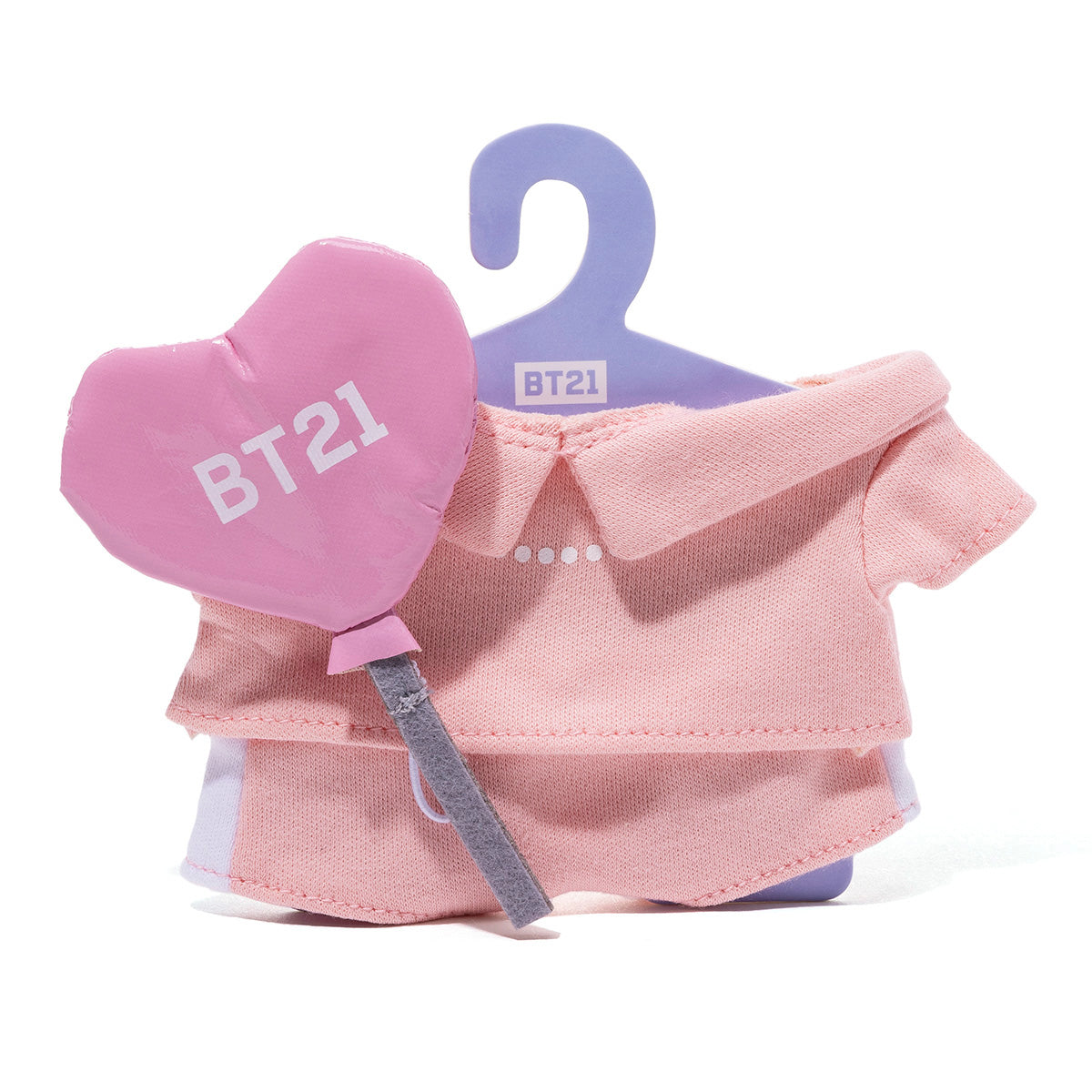 たっとん コスチューム Sサイズ用 風船(ピンク) BT21