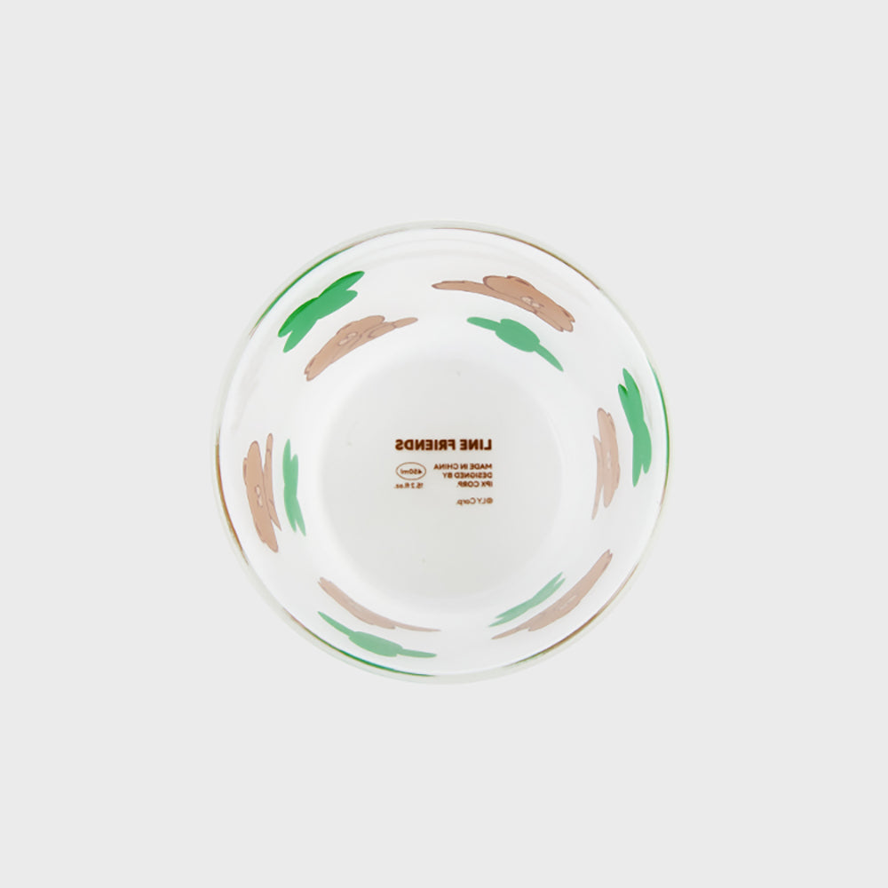 シリコンガラスコールドカップ ブラウン