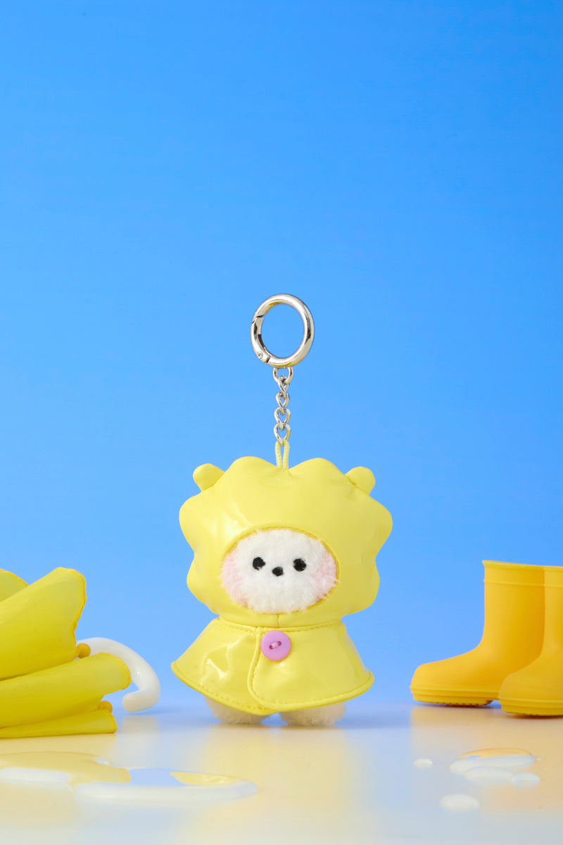 BT21 mini minini ぬいぐるみキーリング(RAINY DAY) RJ