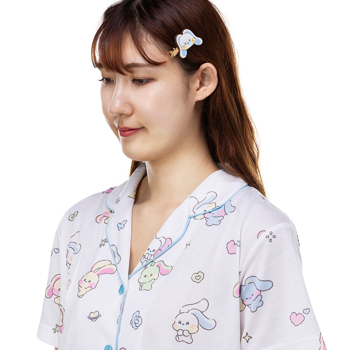 bunini 前髪クリップ(WHITE)